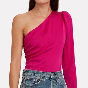 Intermix size 00 one shoulder top. Perfect for holidays, events and NYE!